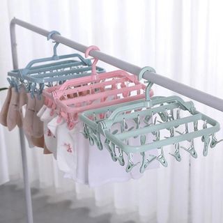 MÓC CHÙM NHỰA 32 KẸP PHƠI ĐỒ CHO BÉ CTB425 - BECHIP