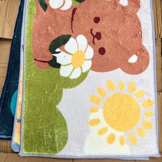 Thảm chà chân lông cừu chống trượt (Kiện 150 cái) sỉ : 23,800/cái lẻ : 26,400/cái