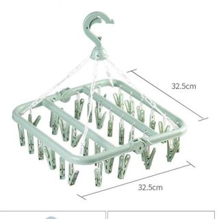 MÓC CHÙM NHỰA 32 KẸP PHƠI ĐỒ CHO BÉ CTB425 - BECHIP