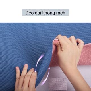 THẢM TẬP YOGA CHỐNG TRƯỢT, ĐỊNH TUYẾN CAO CẤP CTB56 - BECHIP