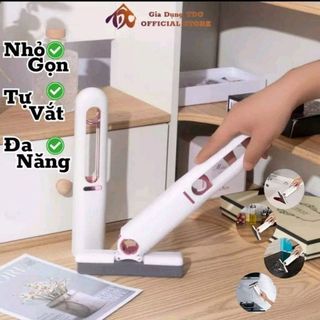 CÂY LAU DỌN MINI GẤP GỌN, CÂY LAU TỰ VẮT MINI MOP ĐA NĂNG GẤP GỌN: LAU BẾP, LAU KÍNH, BÀN LÀM VIỆC,… CTB311 - BECHIP
