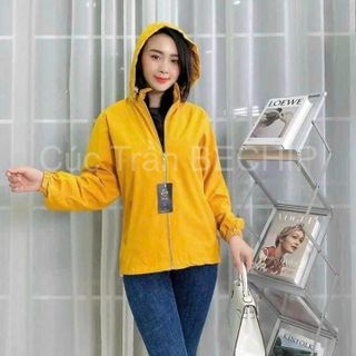 ÁO KHOÁC GIÓ NỮ, ÁO GIÓ NỮ, ÁO KHOÁC GIÓ DÙ NỮ 2 LỚP, CHỐNG THẤM NƯỚC, CHỐNG GIÓ CTB207 - BECHIP