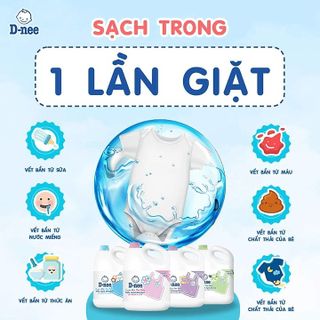 NƯỚC GIẶT XẢ DNEE THÁI LAN 3000ML – NƯỚC GIẶT AN TOÀN CHO BÉ CTB552 - BECHIP