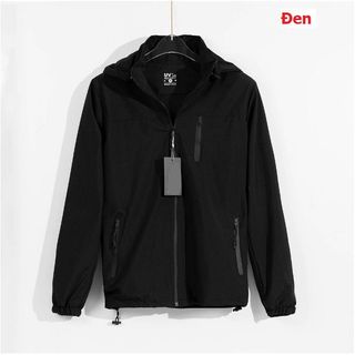 ÁO GIÓ, ÁO KHOÁC GIÓ UNISEX NAM NỮ 2 LỚP CAO CẤP 3 KHÓA CTB306 - BECHIP