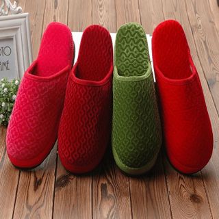 DÉP BÔNG SIÊU ẤM ĐI TRONG NHÀ GIỮ ẤM MÙA ĐÔNG NGƯỜI LỚN, TRẺ EM