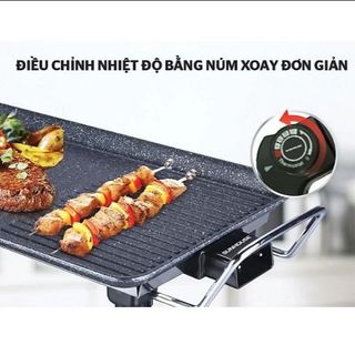 BẾP NƯỚNG ĐIỆN SUNHOUSE SHD4607 CTB63 – BECHIP