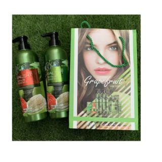 CẶP DẦU GỘI XẢ BƯỞI GRAPEFRUIT HAIR COLLAGEN REPAIR KÍCH THÍCH MỌC TÓC 1700ML CTB304 - BECHIP