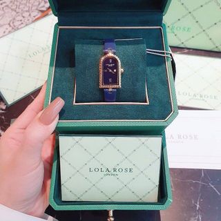 ĐỒNG HỒ NỮ DA SIÊU CẤP LOLA.ROSE XANH