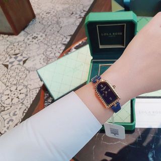 ĐỒNG HỒ NỮ DA SIÊU CẤP LOLA.ROSE XANH