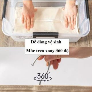 TÚI ĐỰNG ĐỒ LÓT 2 MẶT 30 NGĂN TREO TỦ TIỆN LỢI CTB62 - BECHIP