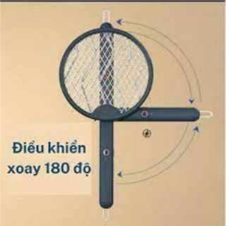 VỢT MUỖI GẤP GỌN KIÊM ĐÈN NGỦ, ĐÈN BẮT MUỖI TỰ ĐỘNG CTB167 - BECHIP