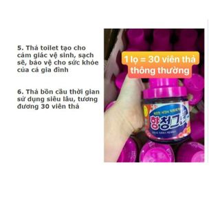 LỌ THẢ BỒN CẦU HÀN QUỐC SẠCH VI KHUẨN, NGÁT HƯƠNG THƠM CTB296 - BECHIP