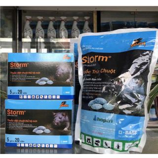 [ GÓI 20 VIÊN ] THUỐC DIỆT CHUỘT SINH HỌC STORM THẾ HỆ MỚI HIỆU QUẢ, AN TOÀN CTB406 - BECHIP
