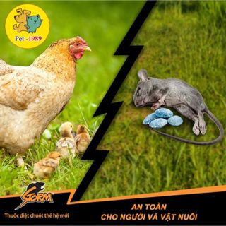 [ GÓI 20 VIÊN ] THUỐC DIỆT CHUỘT SINH HỌC STORM THẾ HỆ MỚI HIỆU QUẢ, AN TOÀN CTB406 - BECHIP