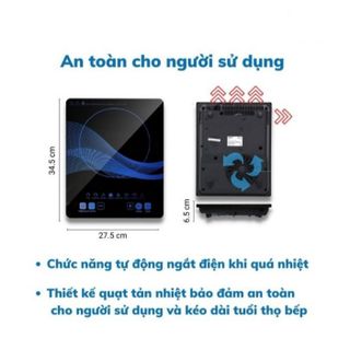 BẾP TỪ PHILIPS TẶNG KÈM NỒI LẪU CTB166 - BECHIP