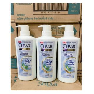 DẦU GỘI CLEAR MEN - CLEAR BẠC HÀ THÁI LAN 400ML CTB295 - BECHIP