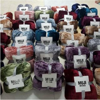 CHĂN MUJI, MỀN, CHĂN LÔNG TUYẾT MUJI XUẤT HÀNG VIỆT NAM XUẤT NHẬT 2 X 2.3M CTB410 - BECHIP