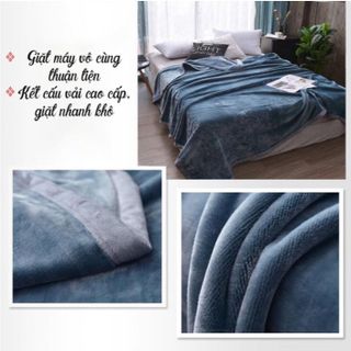 CHĂN MUJI, MỀN, CHĂN LÔNG TUYẾT MUJI XUẤT HÀNG VIỆT NAM XUẤT NHẬT 2 X 2.3M CTB410 - BECHIP