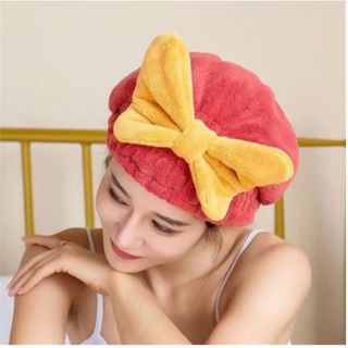 MŨ TRÙM ĐẦU Ủ TÓC VẢI NHUNG MỀM MỊN SIÊU THẤM HÚT CTB409 - BECHIP