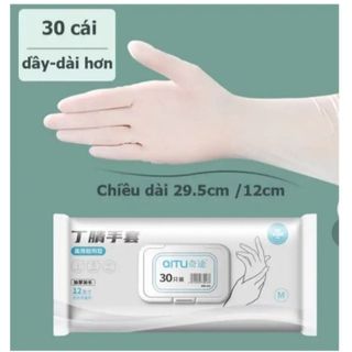 HỘP 30 CHIẾC GĂNG TAY SIÊU DAI, SIÊU BỀN, SỬ DỤNG NHIỀU LẦN CTB408 - BECHIP