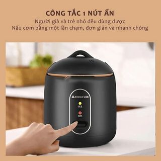 NỒI CƠM ĐIỆN CHIGO 1.2L PHONG CÁCH NHẬT BẢN CTB532 - BECHIP