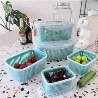 SET 5 BỘ ĐỰNG THỰC PHẨM ĐA NĂNG 2 LỚP CA0 CẤP CTB49 - BECHIP