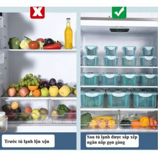 SET 5 BỘ ĐỰNG THỰC PHẨM ĐA NĂNG 2 LỚP CA0 CẤP CTB49 - BECHIP