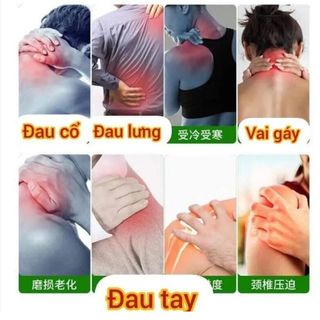 HỘP 12 MIẾNG DÁN VAI GÁY NGẢI CỨU THẢO DƯỢC GIẢM ĐAU NHỨC HIỆU QUẢ CTB161 - BECHIP