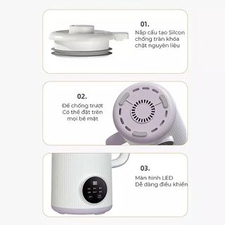 MÁY LÀM SỮA HẠT OSTMARS TIẾNG VIỆT 800ML CTB404 - BECHIP