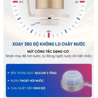 ẤM SIÊU TỐC KIÊM PHÍCH NƯỚC GIỮ NHIỆT CAO CẤP CUCKOO 3L ST21 CTB155 - BECHIP