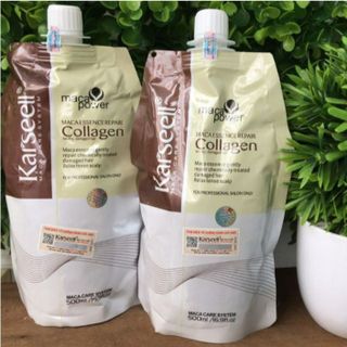 KEM HẤP Ủ TÓC COLLAGEN KARSEELL 500ML SIÊU MƯỢT PHỤC HỒI TÓC HƯ TỔN, CẤP ẨM, DƯỠNG TÓC MỀM MƯỢT CTB287 - BECHIP