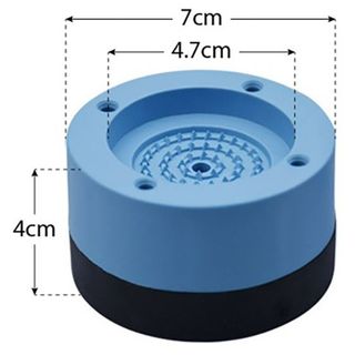 BỘ 04 CHÂN ĐẾ CAO SU CHỐNG RUNG MÁY GIẶT CTB48 - BECHIP