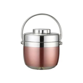 HỘP CƠM GIỮ NHIỆT 2 NGĂN 1.3L, CẶP LỒNG BOM XUẤT HÀN 1,3L CTB398 - BECHIP
