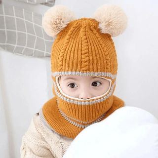 MŨ LEN NINJA TRÙM CỔ GIỮ ẤM CHO BÉ CTB519 - BECHIP