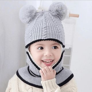 MŨ LEN NINJA TRÙM CỔ GIỮ ẤM CHO BÉ CTB519 - BECHIP