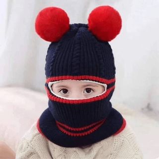 MŨ LEN NINJA TRÙM CỔ GIỮ ẤM CHO BÉ CTB519 - BECHIP