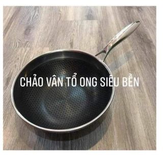 CHẢO TỔ ONG SÂU LÒNG SIÊU CHỐNG DÍNH 3 LỚP INOX 304 32CM CTB280 - BECHIP