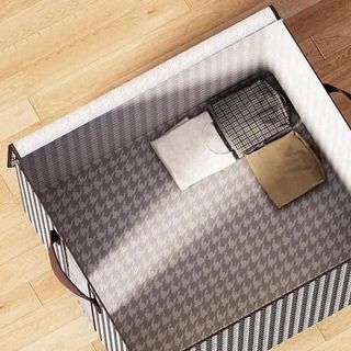 TÚI ĐỰNG CHĂN MÀN, QUẦN ÁO 100L CÓ DÂY KÉO TIỆN LỢI CTB28 - BECHIP