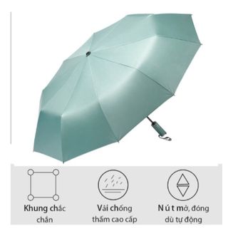 Ô DÙ TỰ ĐỘNG 2 CHIỀU GẤP GỌN 10 NAN XUẤT NHẬT CAO CẤP CTB388 - BECHIP