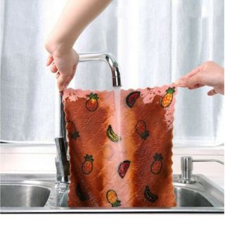 SET 10 KHĂN LAU ĐA NĂNG 25 X 25CM SIÊU THẤM HÚT NƯỚC CTB282 - BECHIP