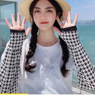 GĂNG TAY CHỐNG NẮNG, CHỐNG TIA UV VẢI LỤA LẠNH PHONG CÁCH HÀN QUỐC CTB150 - BECHIP