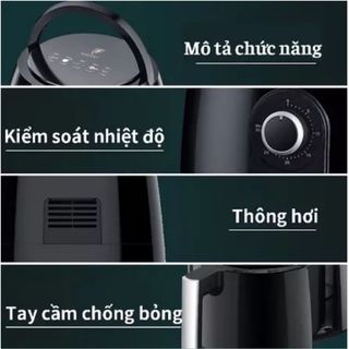 NỒI CHIÊN KHÔNG DẦU CAMEL 10L CTB40 - BECHIP