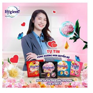 GÓI NƯỚC XẢ VẢI HYGIENE THÁI LAN SIÊU ĐẬM ĐẶC, LÀM MỀM VẢI, THƠM DÀI LÂU 20ML CTB278 - BECHIP