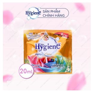 GÓI NƯỚC XẢ VẢI HYGIENE THÁI LAN SIÊU ĐẬM ĐẶC, LÀM MỀM VẢI, THƠM DÀI LÂU 20ML CTB278 - BECHIP