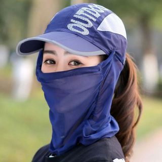 MŨ LƯỠI TRAI CHỐNG NẮNG KÈM LƯỚI CHE MẶT DÀNH CHO CẢ NAM VÀ NỮ CTB149 - BECHIP