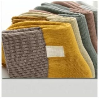 COMBO 5 ĐÔI TẤT CỔ CAO CHO TRẺ EM HÀNG LOẠI 1 DÀY MỊN CTB41- BECHIP