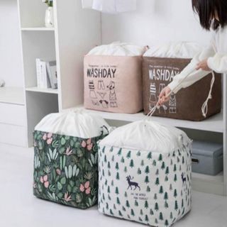 TÚI ĐỰNG CHĂN MÀN, QUẦN ÁO CÓ DÂY RÚT 100L CTB38 - BECHIP