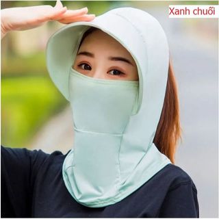 MŨ CHỐNG NẮNG VÀNH RỘNG TRÙM KÍN CỔ, CHE KÍN MẶT CTB152 - BECHIP