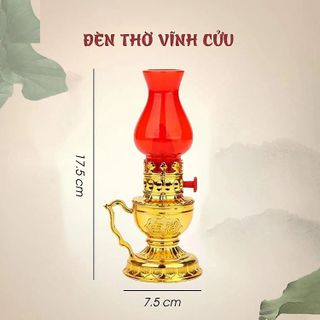 CẶP ĐÈN THỜ TÀI LỘC, ĐÈN THỜ VĨNH CỮU DÙNG PIN CTB276 - BECHIP