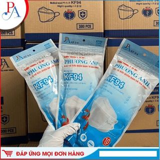 [ THÙNG 300 CÁI ] KHẨU TRANG Y TẾ KF94 DÀY ĐẸP CTB510 - BECHIP